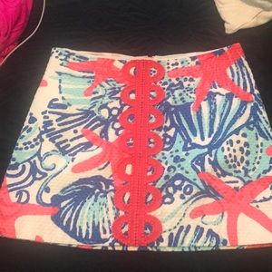 Lilly Pulitzer Seashell Skirt